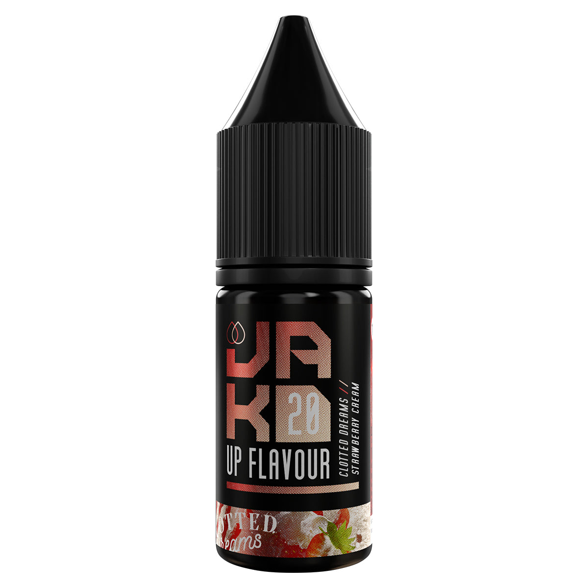 clotted dreams strawberry cream 10ml nic salt vape juice by jakd - prime vapes uk
