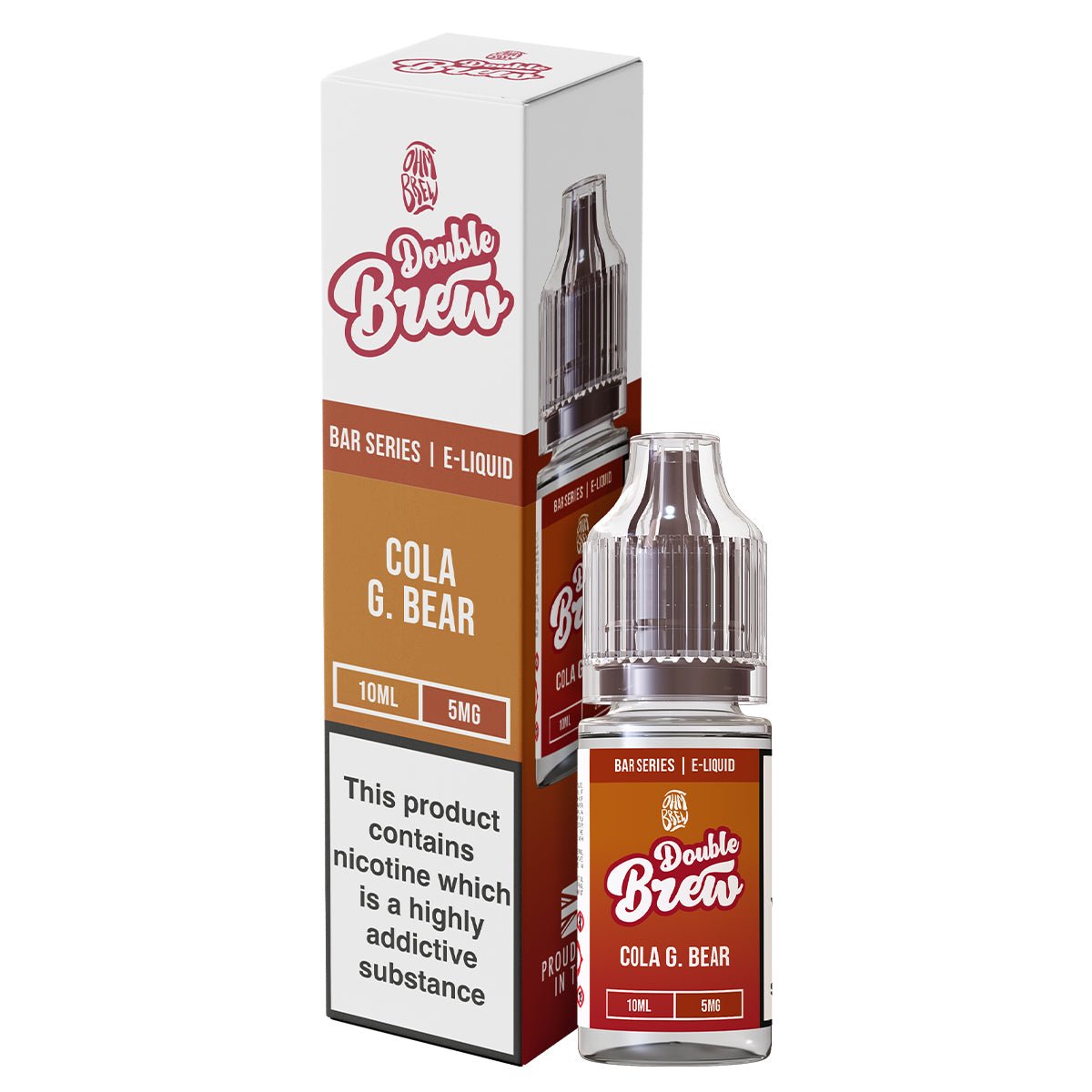 Cola G Bear Double Brew 10ml Nic Salt By Ohm Brew - Prime Vapes UK