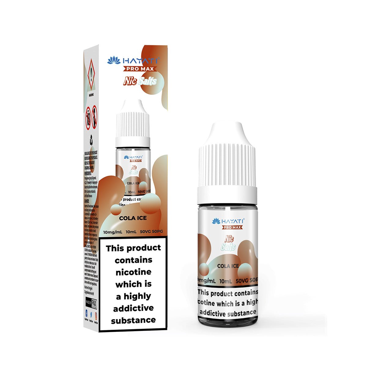 Cola Ice 10ml Nic Salt By Hayati - Prime Vapes UK