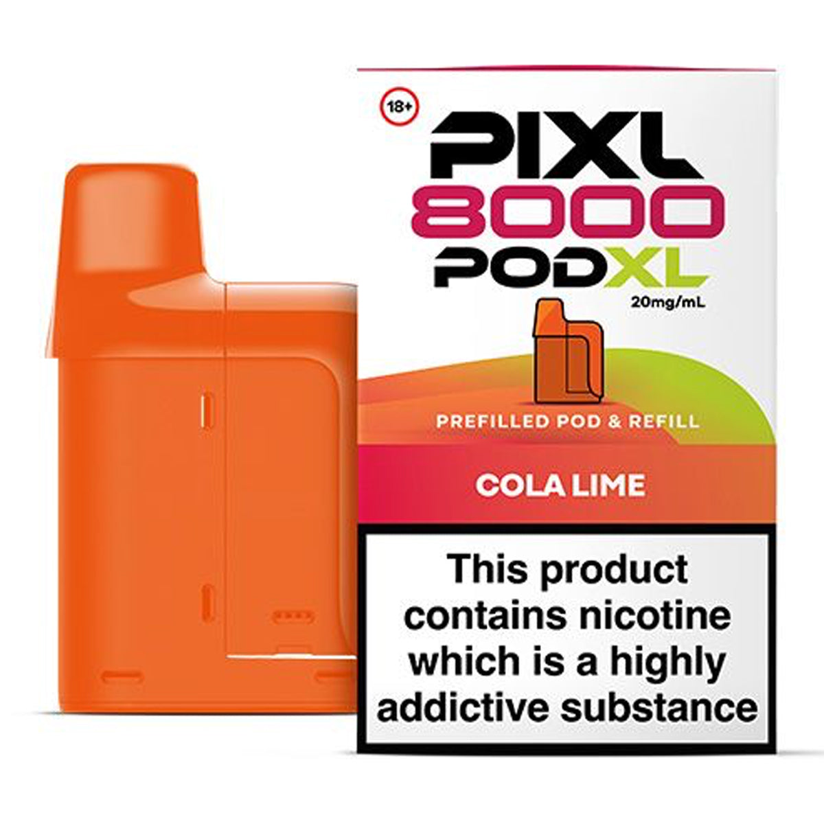 Cola Lime Prefilled Pod by PIXL 8000