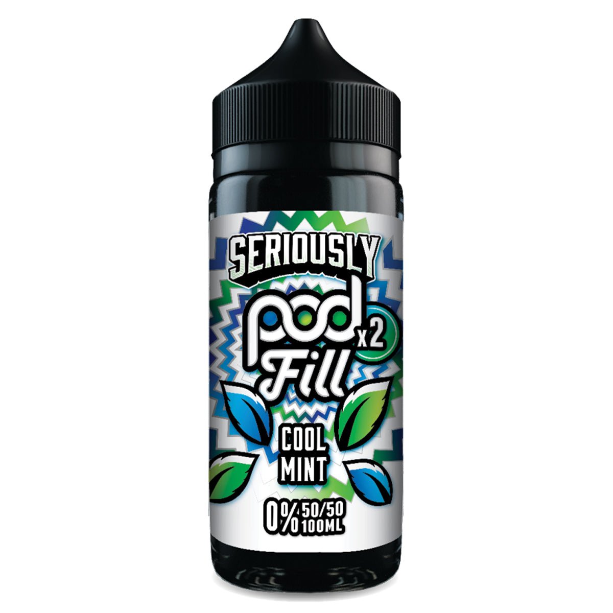 Cool Mint 100ml Shortfill By Seriously Pod Fill 2 - Prime Vapes UK