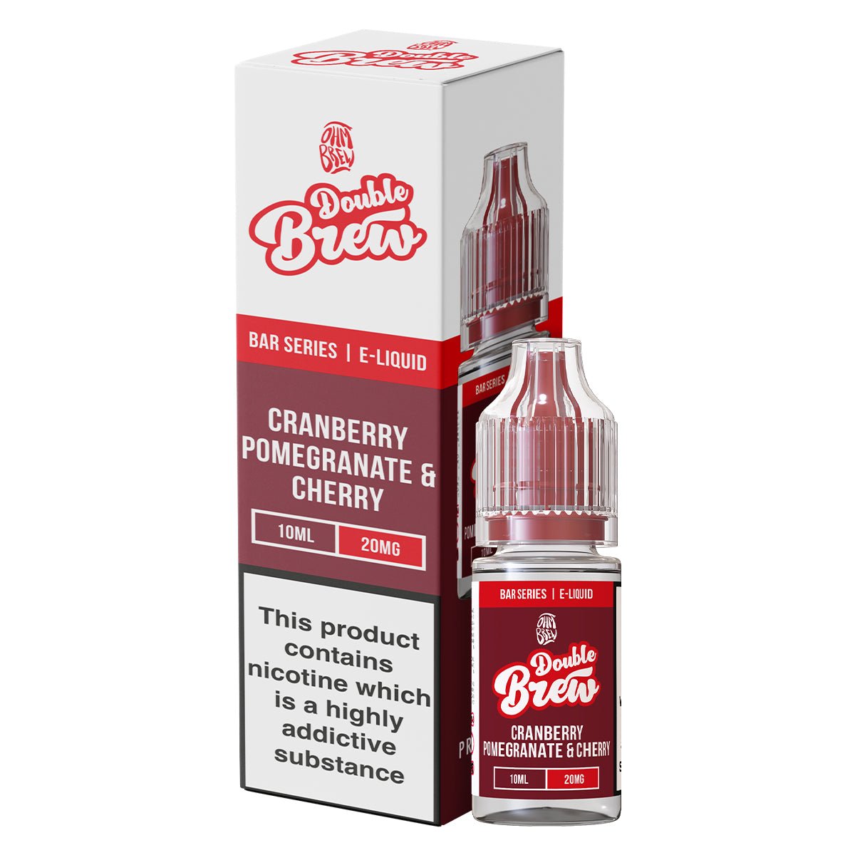 Cranberry Pomegranate & Cherry Double Brew 10ml Nic Salt By Ohm Brew - Prime Vapes UK