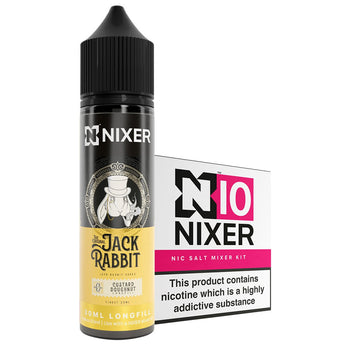 Custard Doughnut 30ml Longfill Concentrate By Nixer x Jack Rabbit - Prime Vapes UK