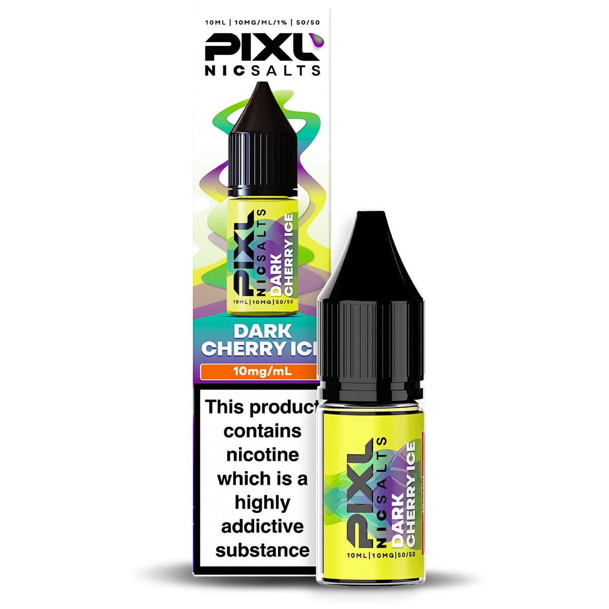 Dark Cherry Ice 10ml Nic Salt By PIXL Salts - Prime Vapes UK