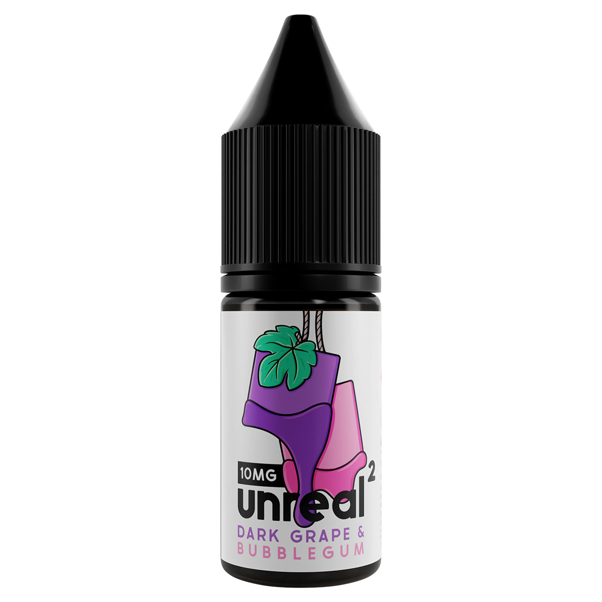 dark grape bubblegum unreal 2 nic salt vape juice