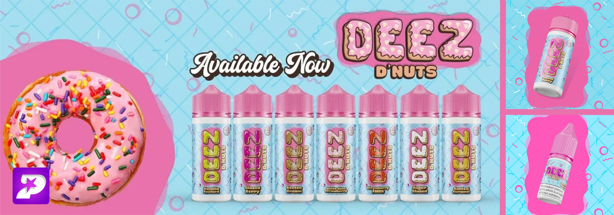 deez donuts shortfill & nic salts uk