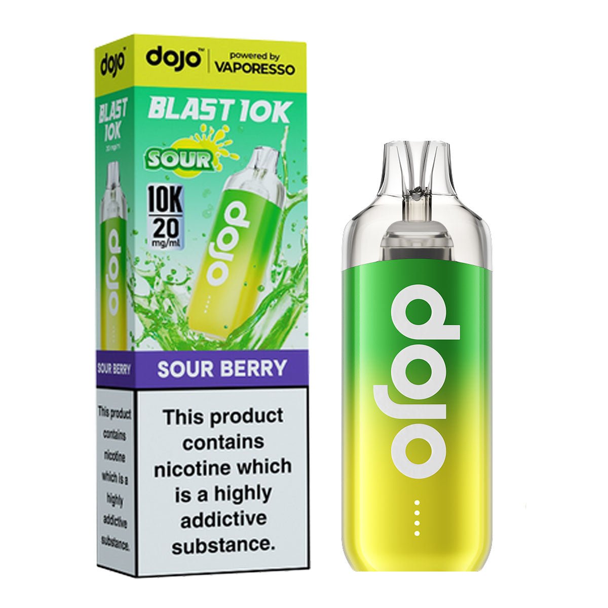 Dojo Blast 10K Pre - Filled Pod Kit By Vaporesso - Prime Vapes UK