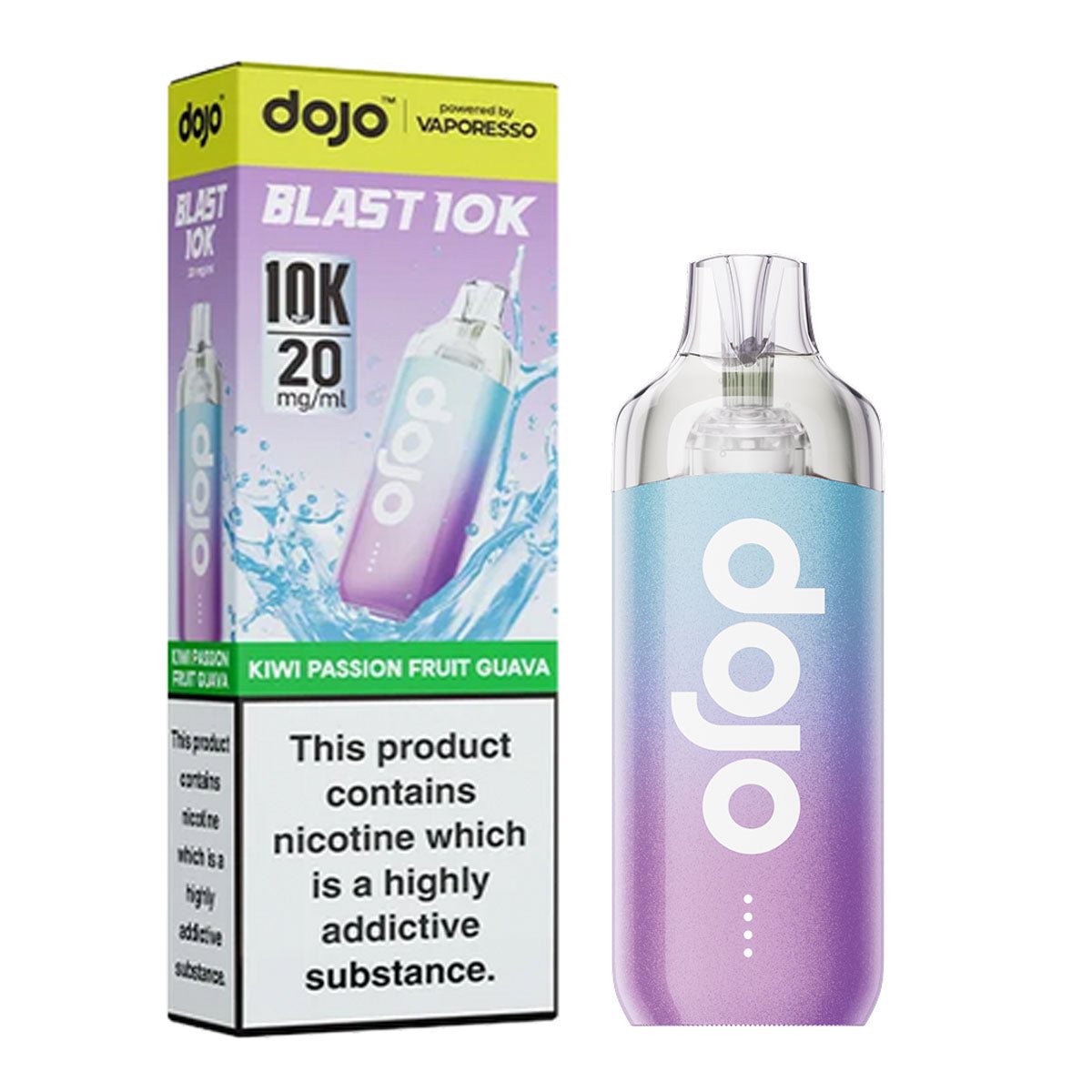 Dojo Blast 10K Pre - Filled Pod Kit By Vaporesso - Prime Vapes UK