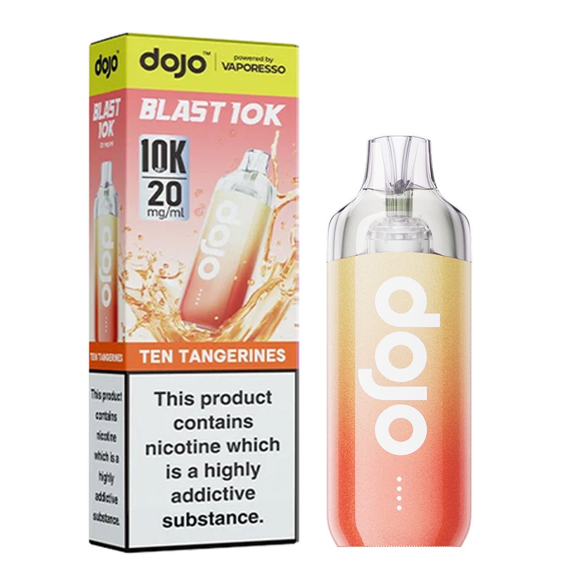 Dojo Blast 10K Pre - Filled Pod Kit By Vaporesso - Prime Vapes UK
