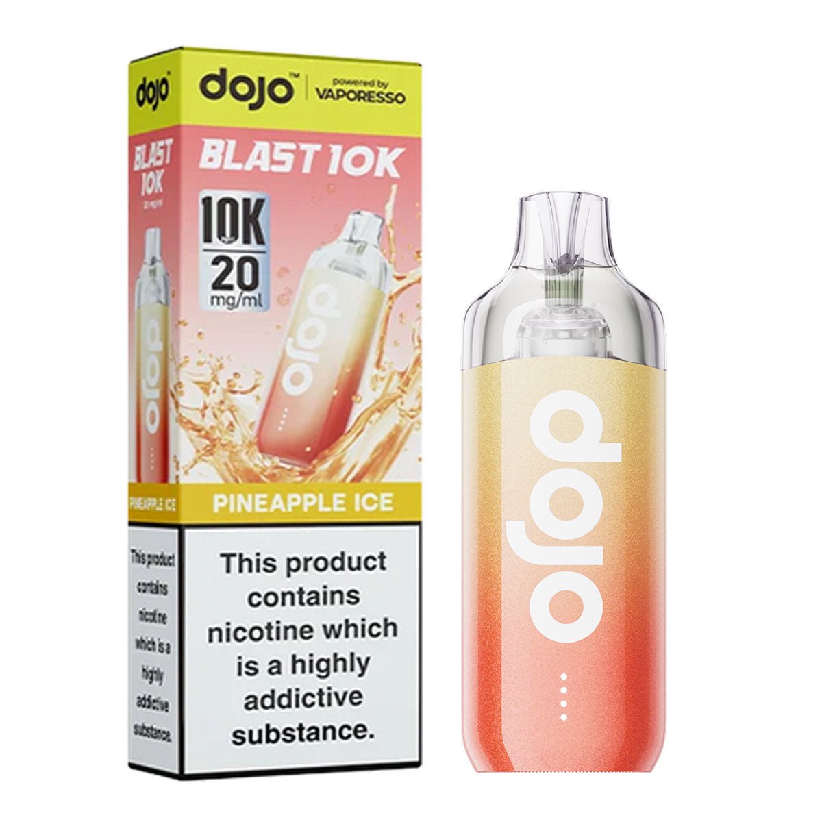 Dojo Blast 10K Pre - Filled Pod Kit By Vaporesso - Prime Vapes UK