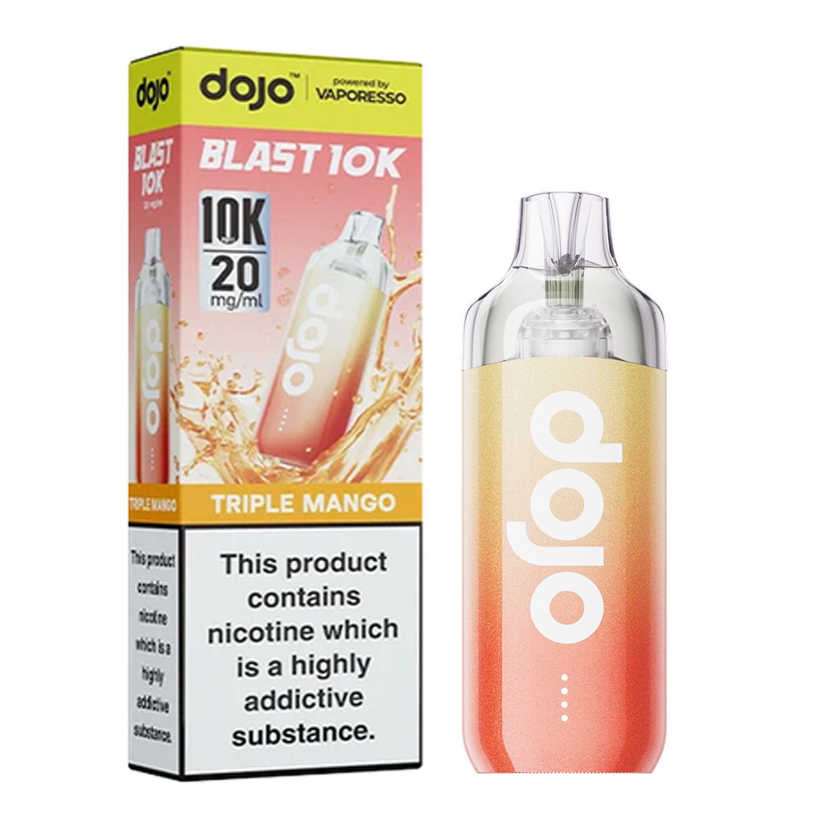 Dojo Blast 10K Pre - Filled Pod Kit By Vaporesso - Prime Vapes UK