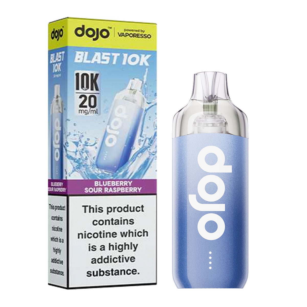 Dojo Blast 10K Pre - Filled Pod Kit By Vaporesso - Prime Vapes UK