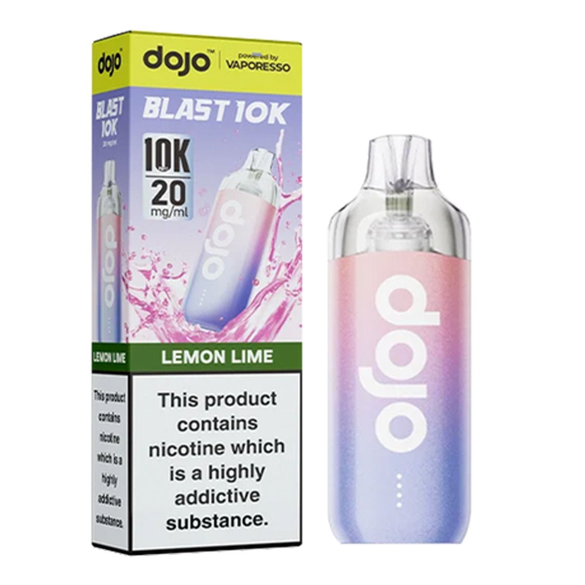 Dojo Blast 10K Pre - Filled Pod Kit By Vaporesso - Prime Vapes UK