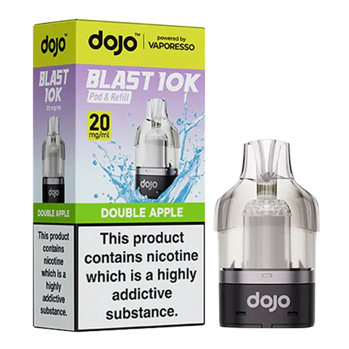 Double Apple Dojo Blast 10K Pre - filled Pod by Vaporesso - Prime Vapes UK