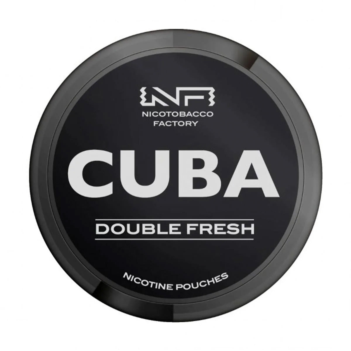 Double Fresh Nicotine Pouches By Cuba Black - Prime Vapes UK