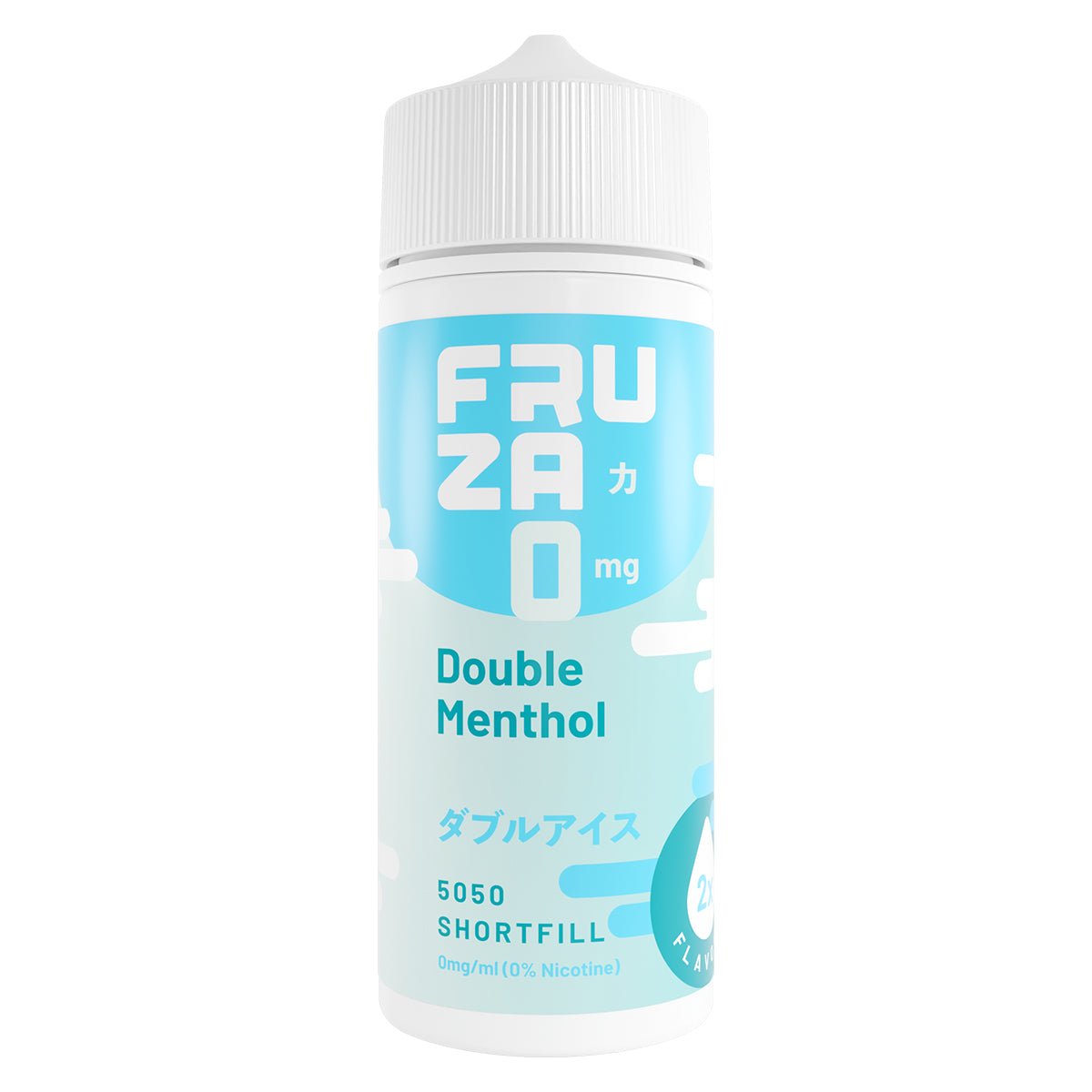 Double Menthol 100ml Shortfill By Fruza - Prime Vapes UK