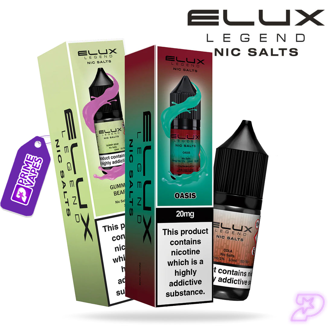 elux legend 5mg nic salts 