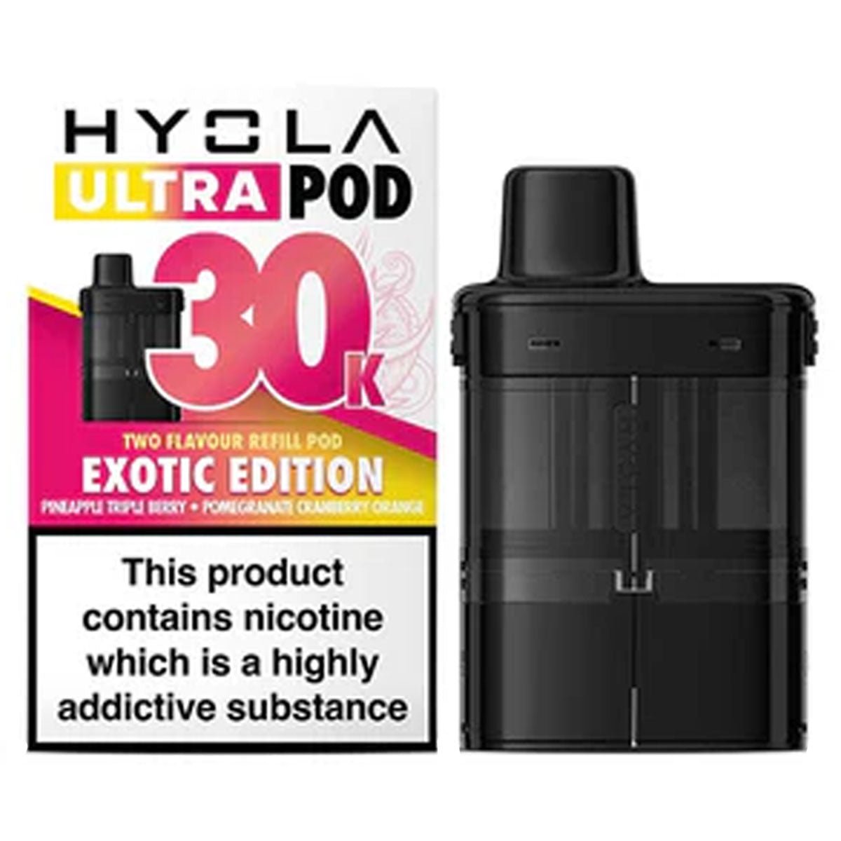 Exotic Edition Pre - Filled Pods by Hyola Ultra - Prime Vapes UK