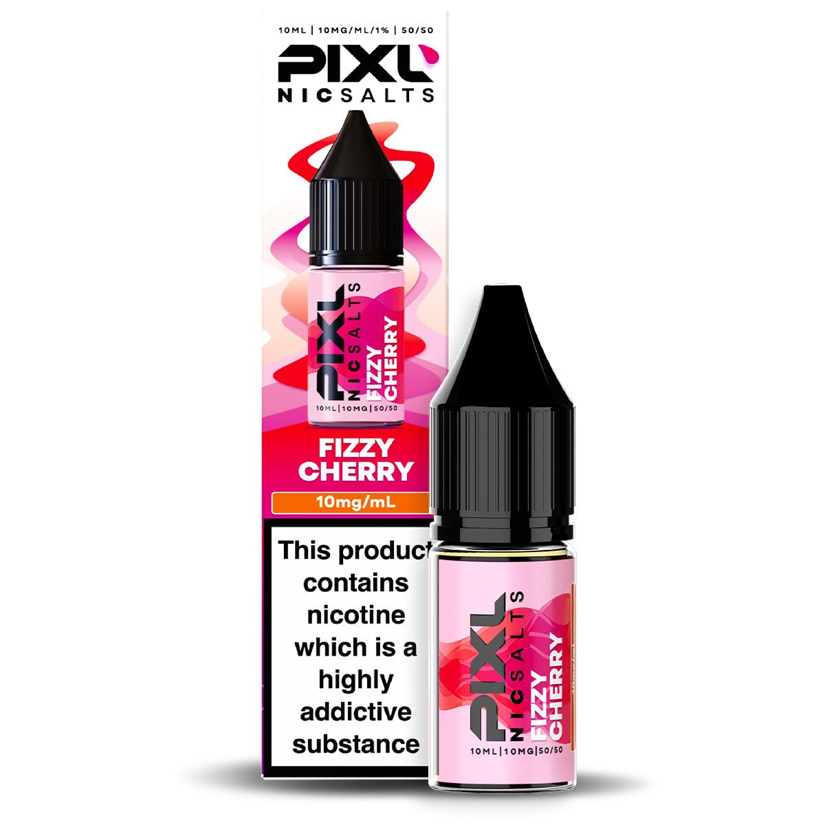 Fizzy Cherry 10ml Nic Salt By PIXL Salts - Prime Vapes UK