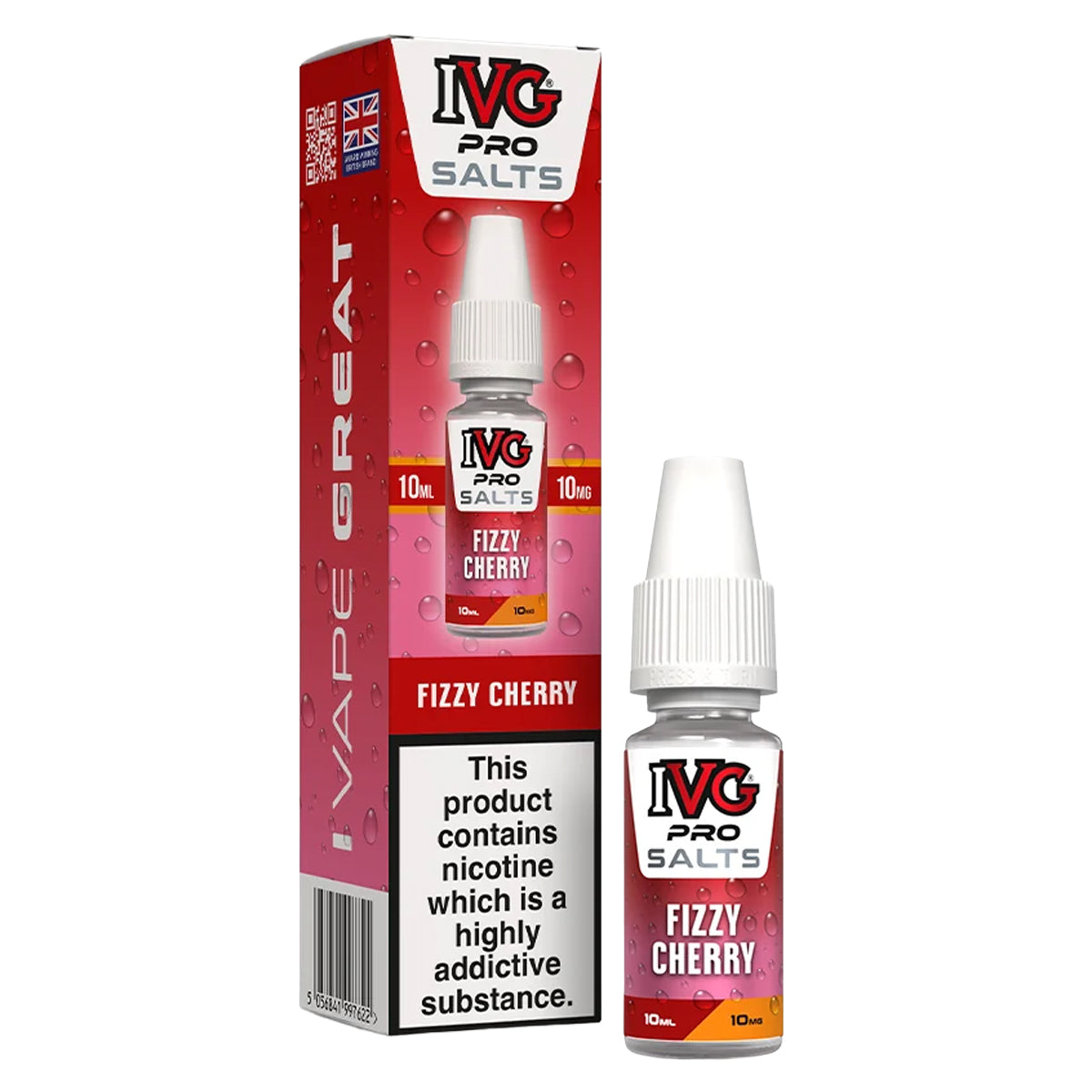 Fizzy Cherry 10ml Nic Salt by IVG Pro Salts