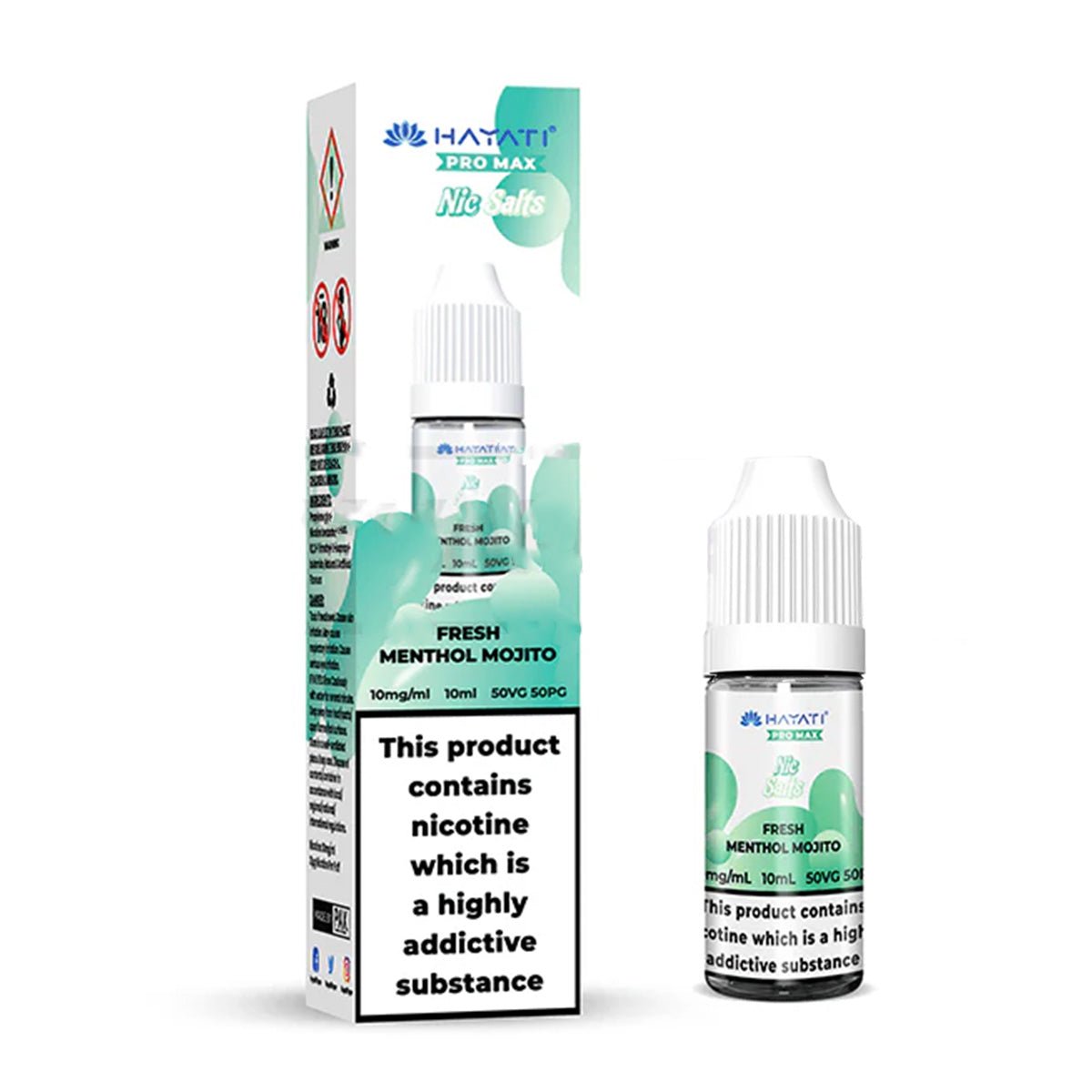 Fresh Menthol Mojito 10ml Nic Salt By Hayati - Prime Vapes UK