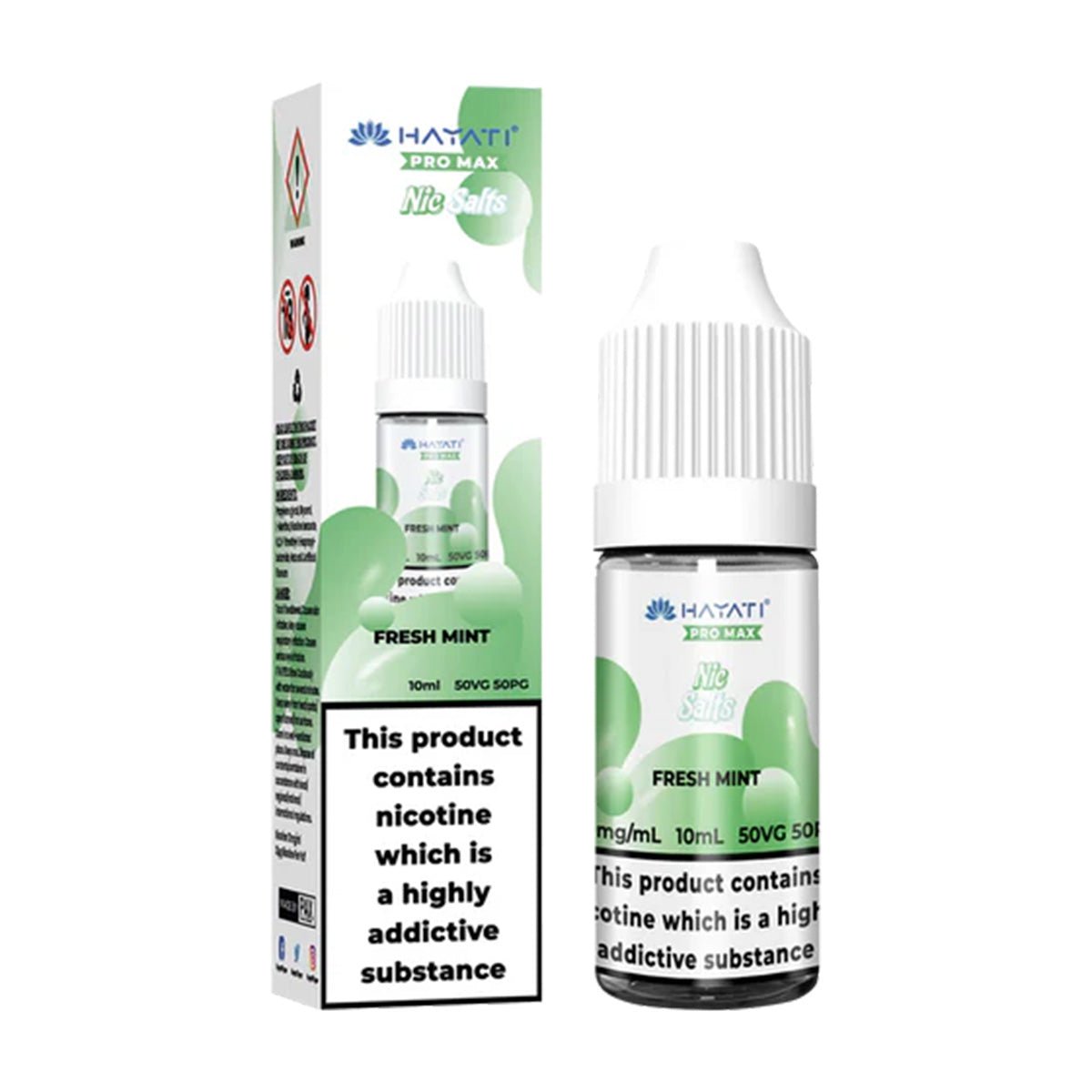 Fresh Mint 10ml Nic Salt By Hayati - Prime Vapes UK