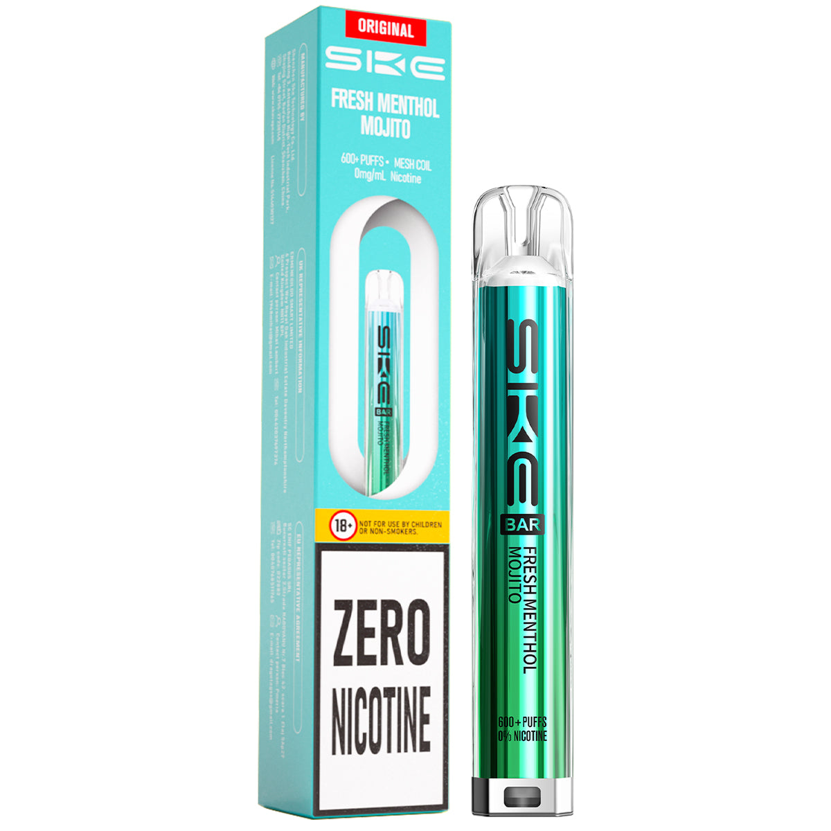 SKE 600 Zero Nicotine Pre-Filled Pod Kit