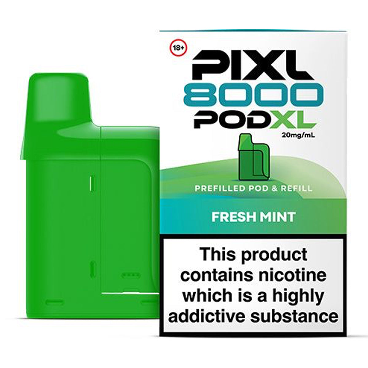 Fresh Mint Prefilled Pod by PIXL 8000
