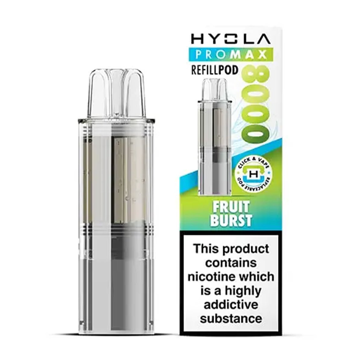 Fruit Burst Pro Max 8000 Prefilled Pod by Hyola - Prime Vapes UK