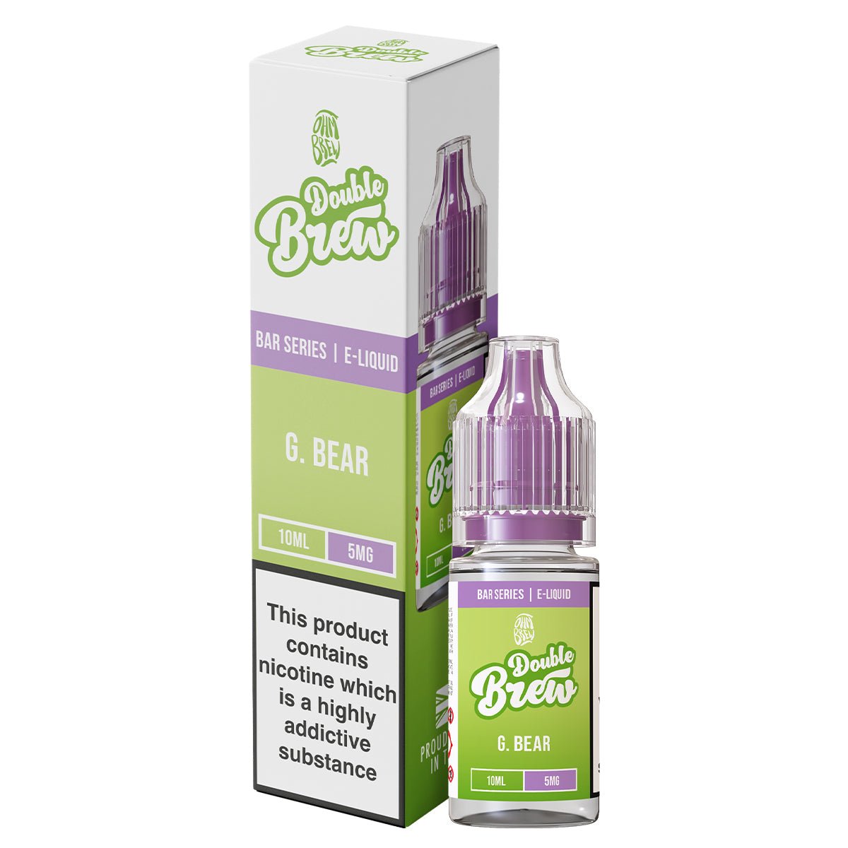 G Bear Double Brew 10ml Nic Salt By Ohm Brew - Prime Vapes UK