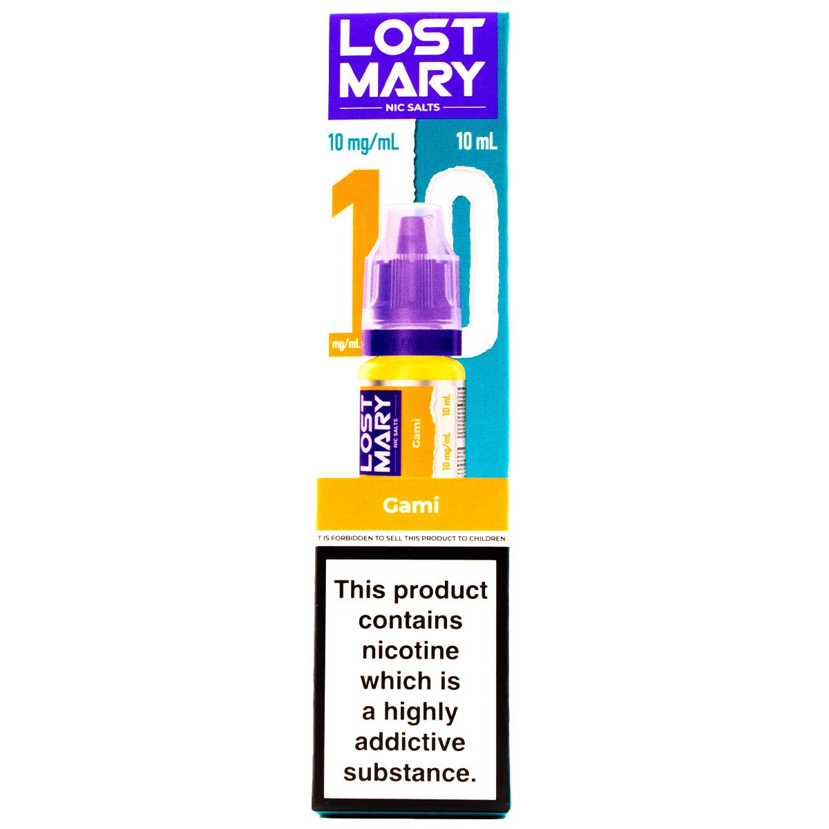 Gami 10ml Nic Salt E - liquid By Lost Mary Nic Salts - Prime Vapes UK