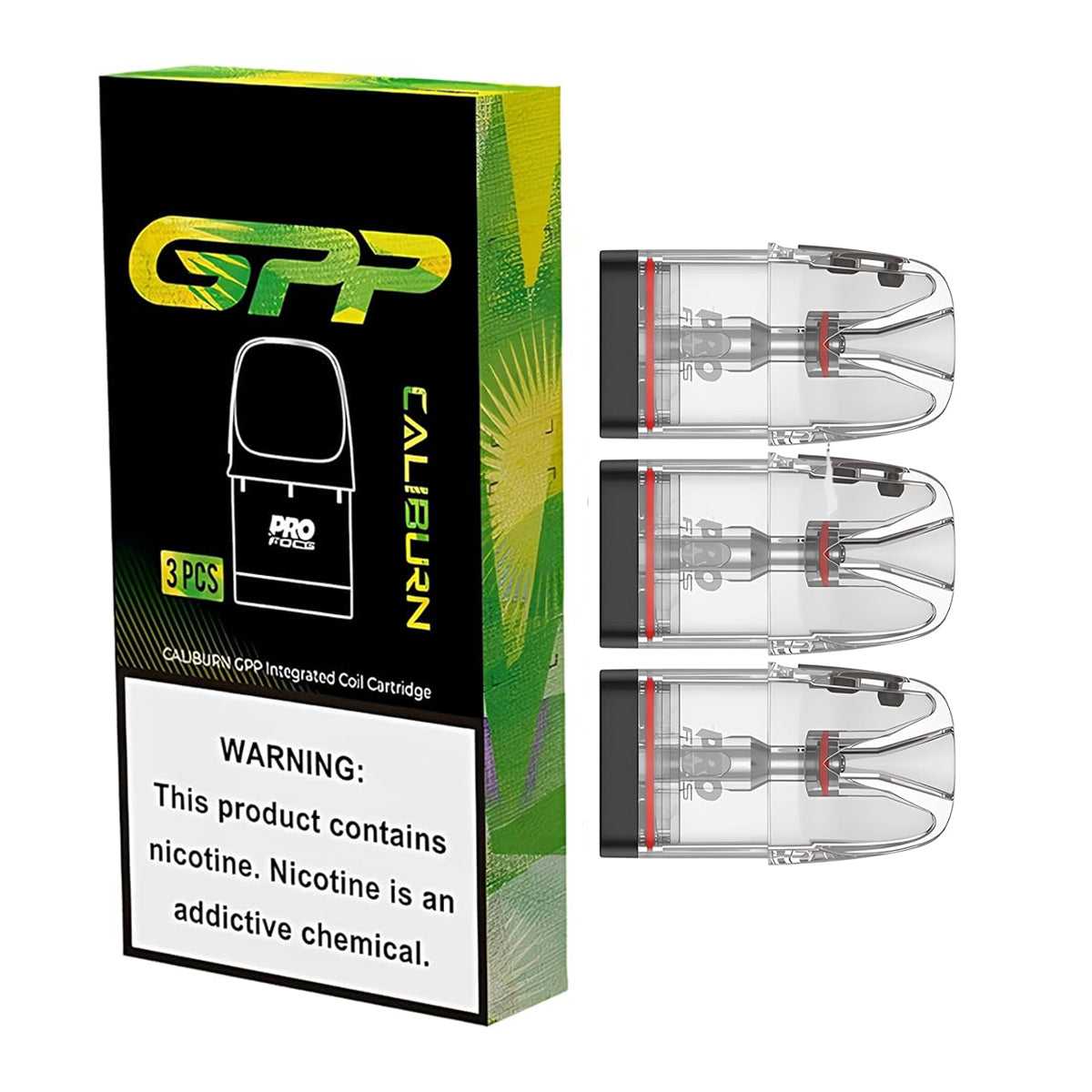 Caliburn GPP 3ml XL Replacement Pods By Uwell