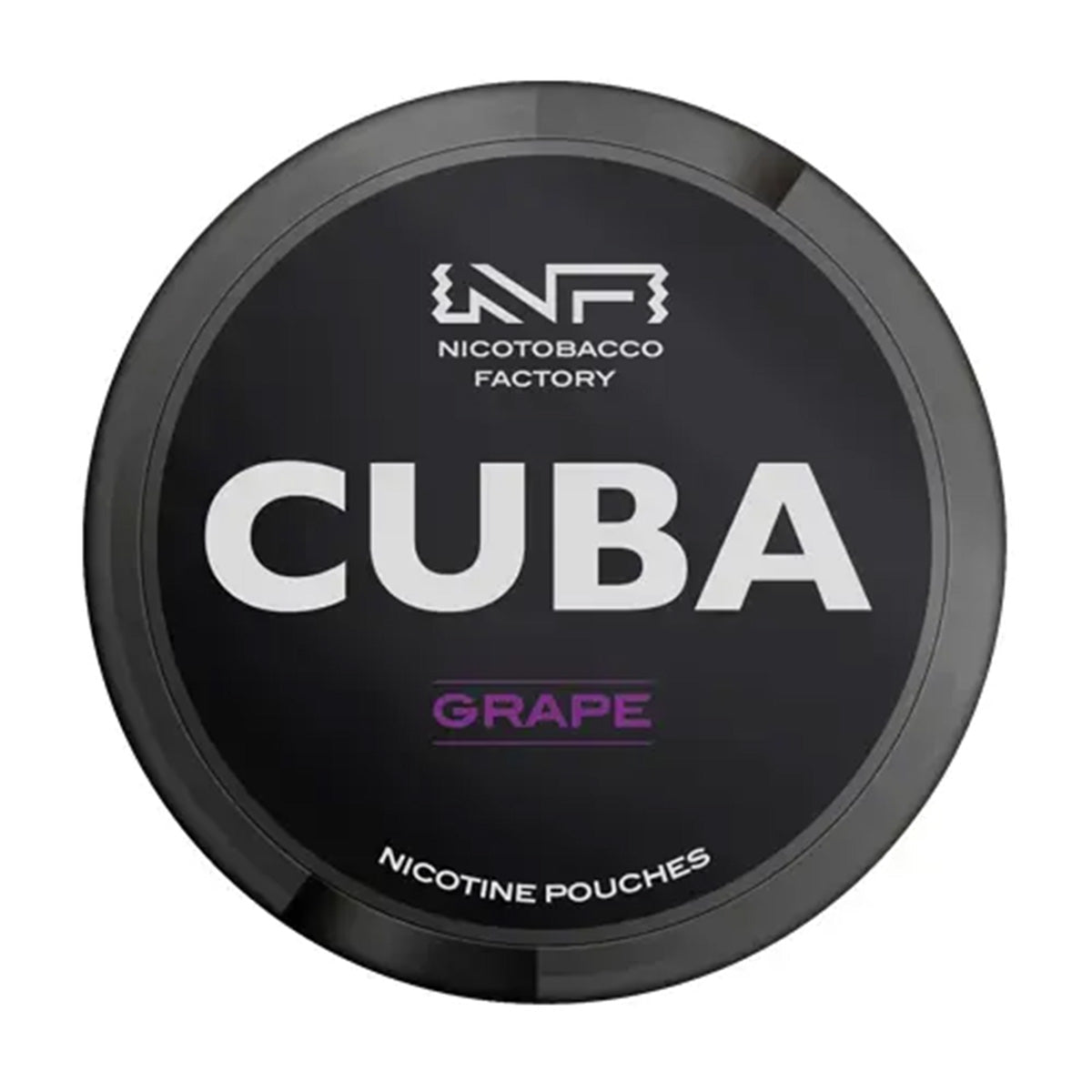 Grape Nicotine Pouches By Cuba Black - Prime Vapes UK