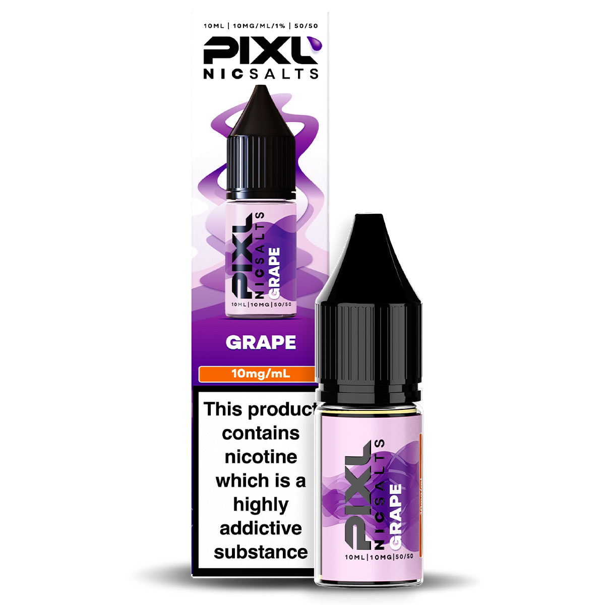 Grape 10ml Nic Salt By PIXL Salts