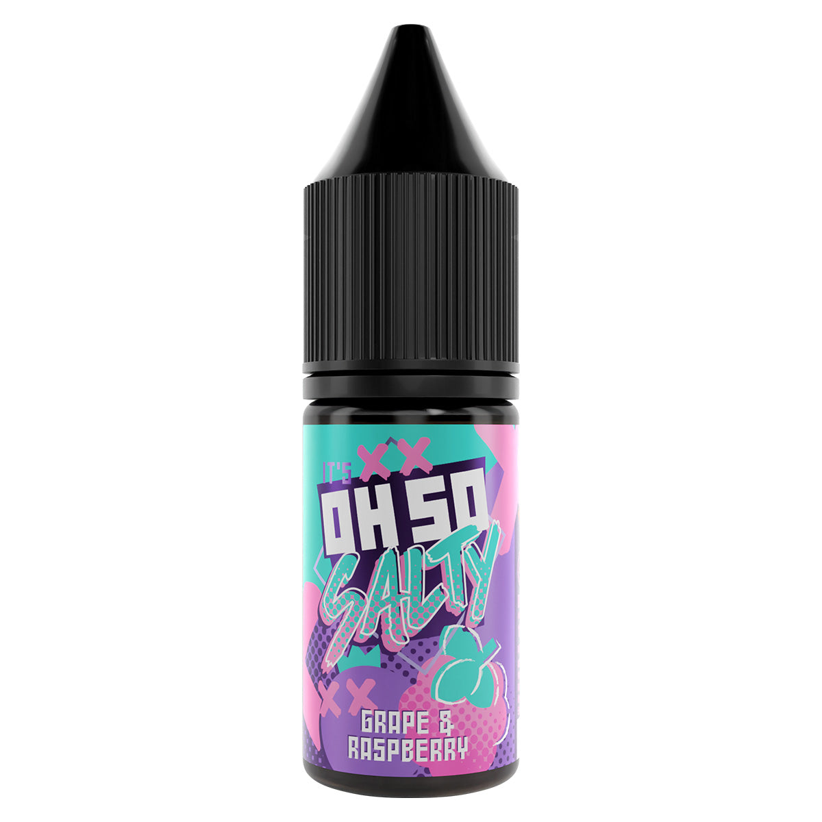 grape raspberry oh so salty 10ml nic salt vape juice