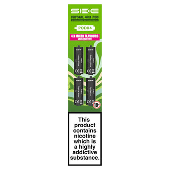 Green Edition Crystal 4-in-1 Prefilled Pods by SKE Crystal Bar - Prime Vapes UK