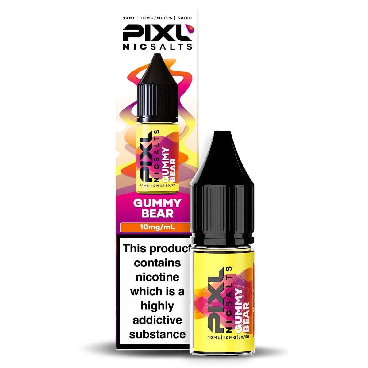 Gummy Bear 10ml Nic Salt By PIXL Salts - Prime Vapes UK
