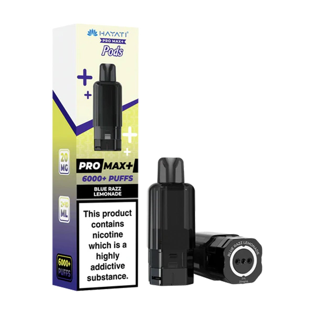 Hayati Pro Max Plus 6k Prefilled Pod Refill Pack - Prime Vapes UK