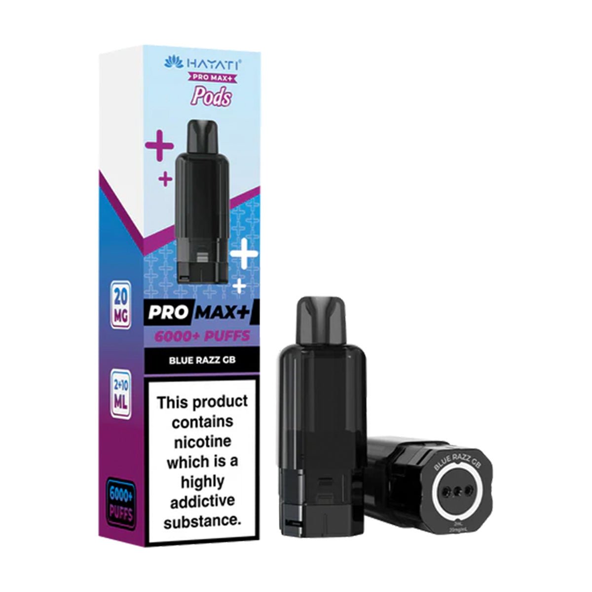Hayati Pro Max Plus 6k Prefilled Pod Refill Pack - Prime Vapes UK
