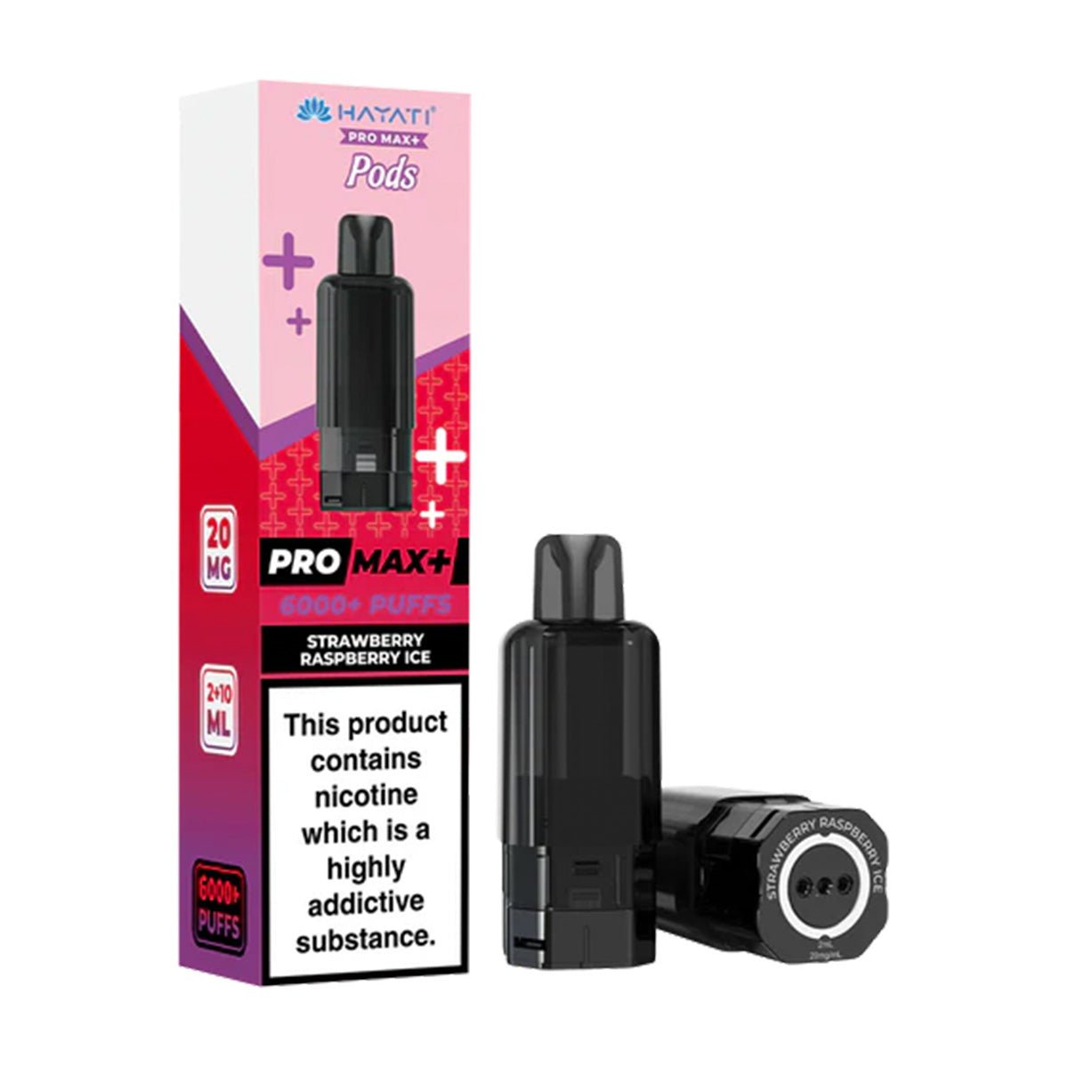 Hayati Pro Max Plus 6k Prefilled Pod Refill Pack - Prime Vapes UK
