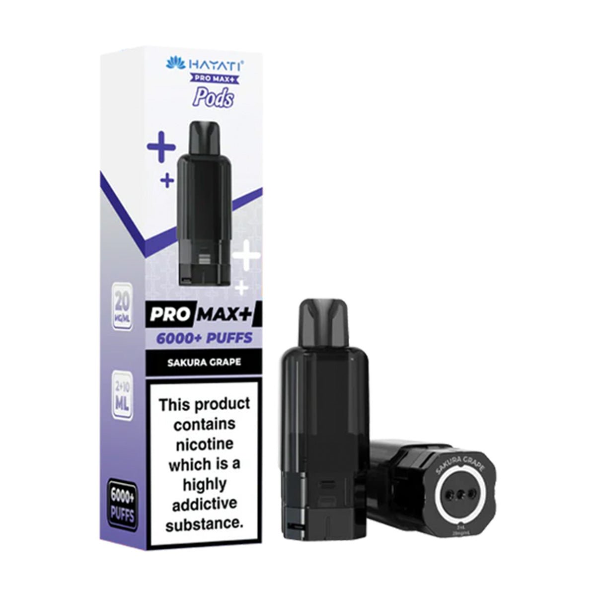 Hayati Pro Max Plus 6k Prefilled Pod Refill Pack - Prime Vapes UK