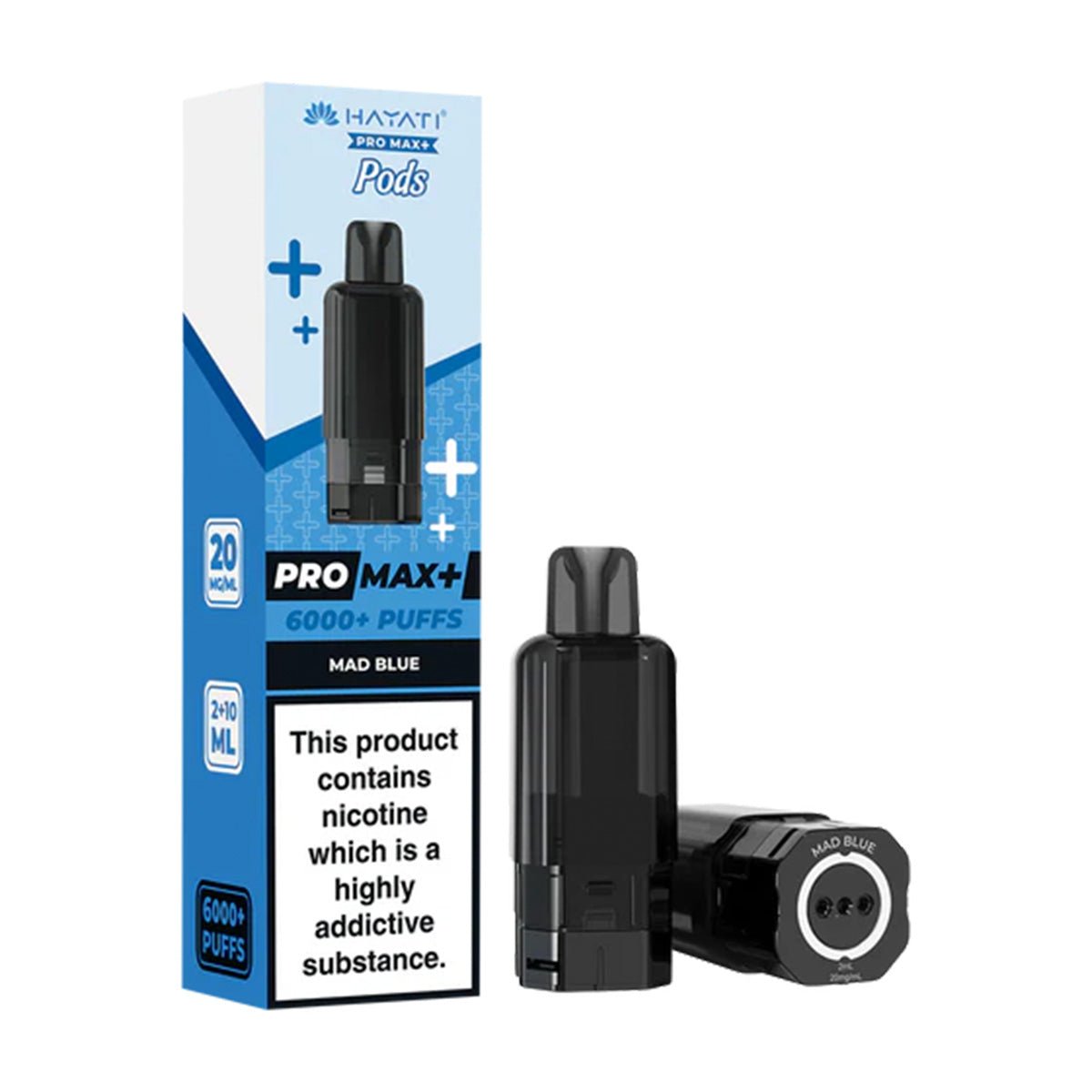 Hayati Pro Max Plus 6k Prefilled Pod Refill Pack - Prime Vapes UK