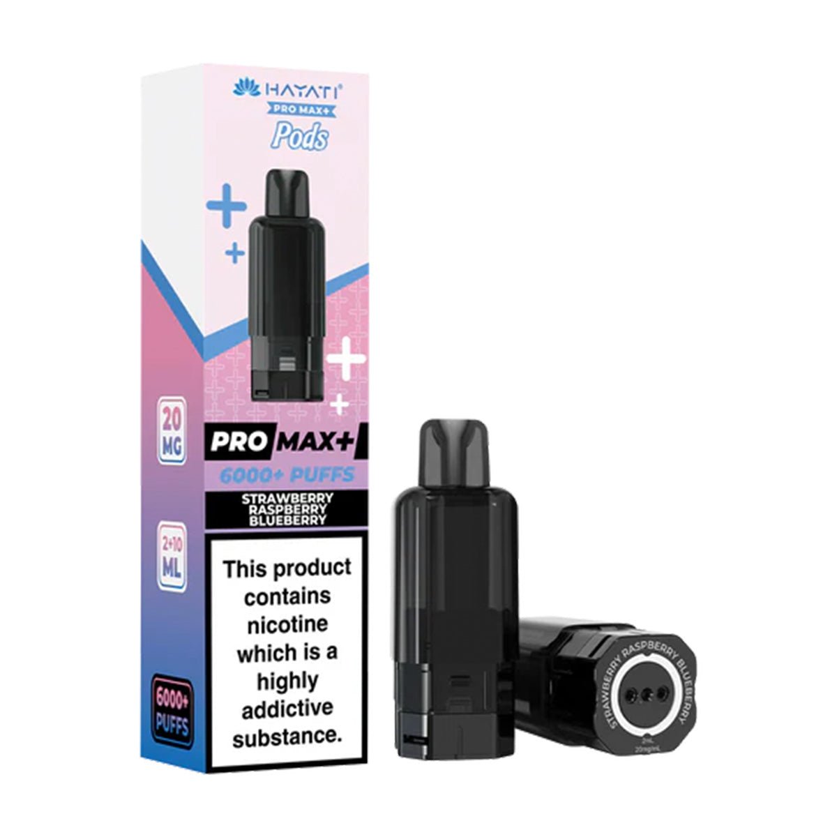 Hayati Pro Max Plus 6k Prefilled Pod Refill Pack - Prime Vapes UK