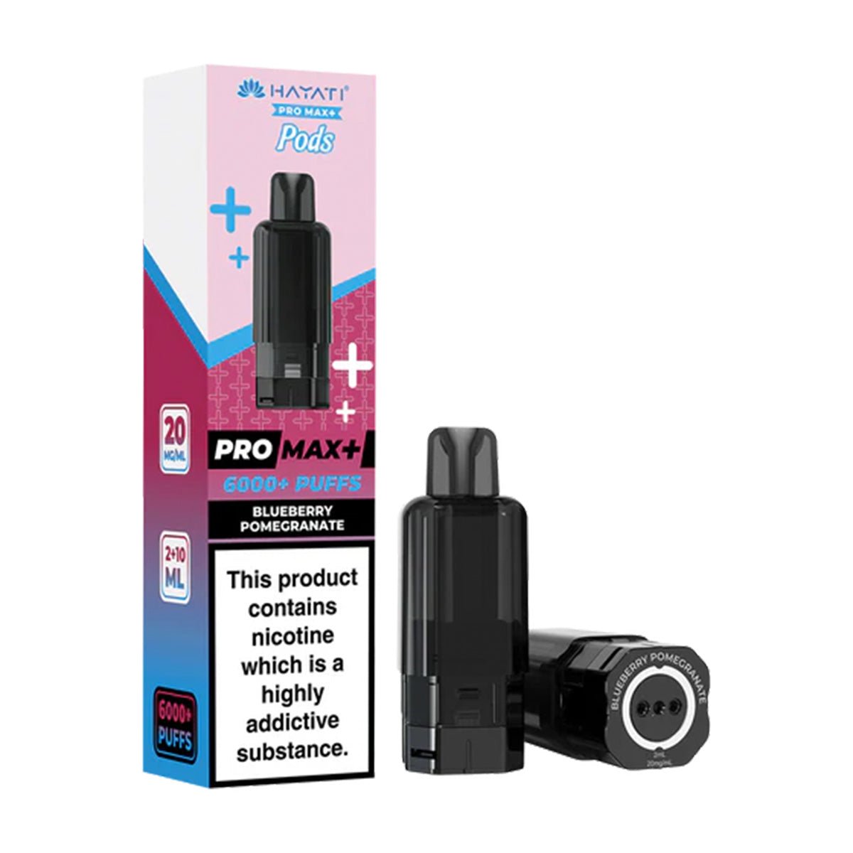 Hayati Pro Max Plus 6k Prefilled Pod Refill Pack - Prime Vapes UK