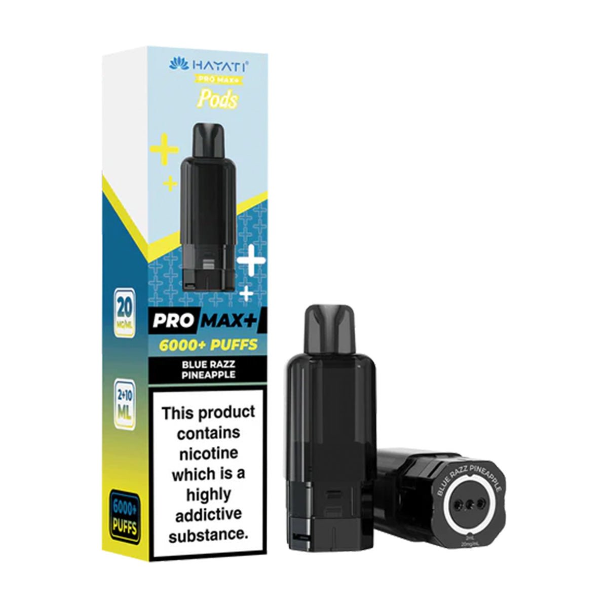 Hayati Pro Max Plus 6k Prefilled Pod Refill Pack - Prime Vapes UK