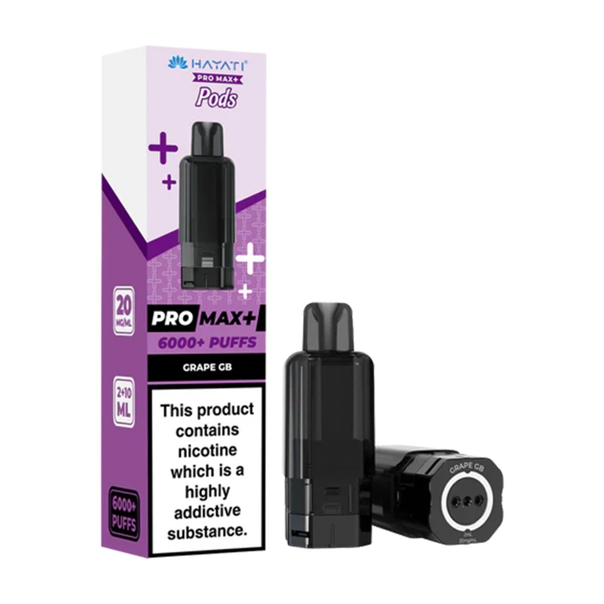 Hayati Pro Max Plus 6k Prefilled Pod Refill Pack - Prime Vapes UK