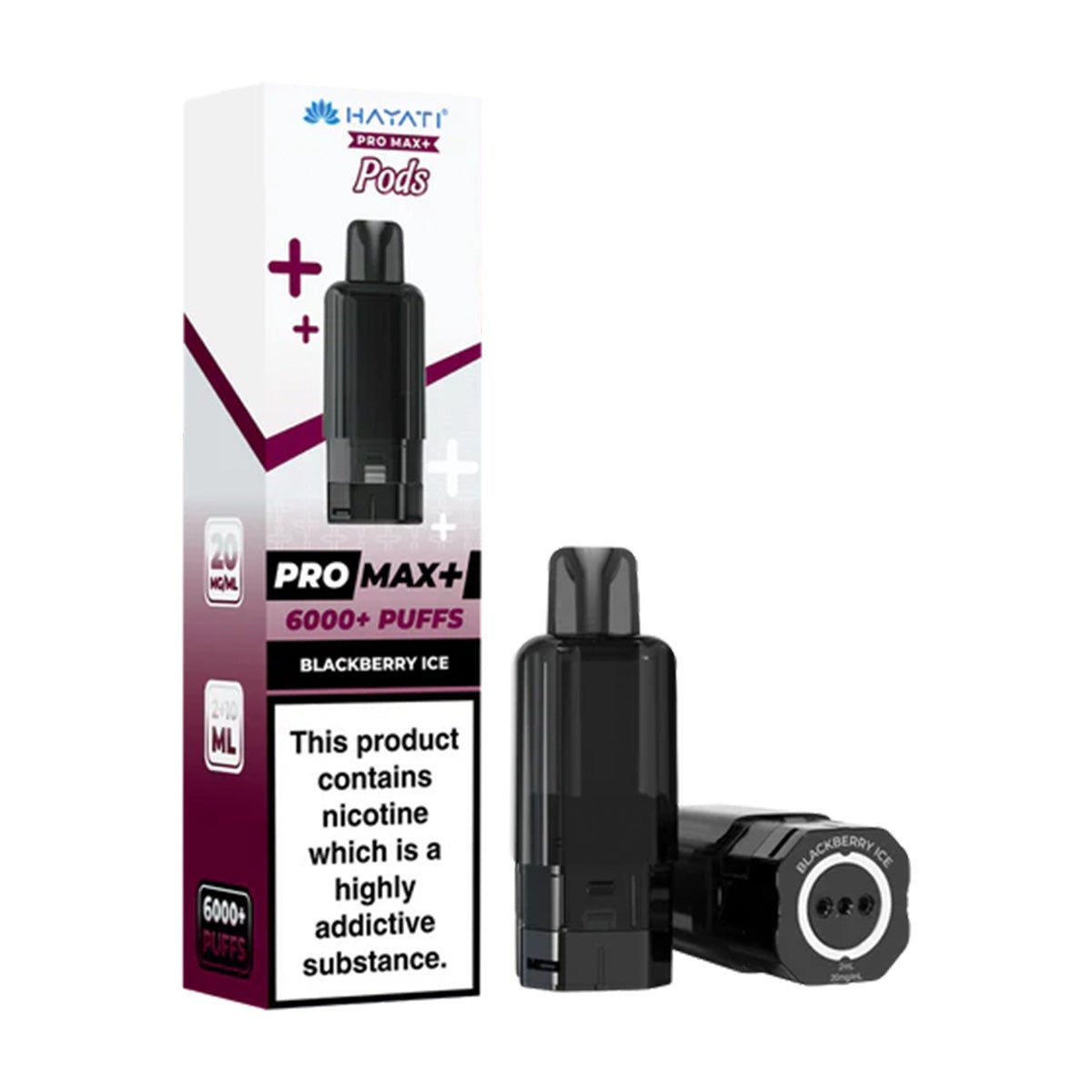 Hayati Pro Max Plus 6k Prefilled Pod Refill Pack - Prime Vapes UK