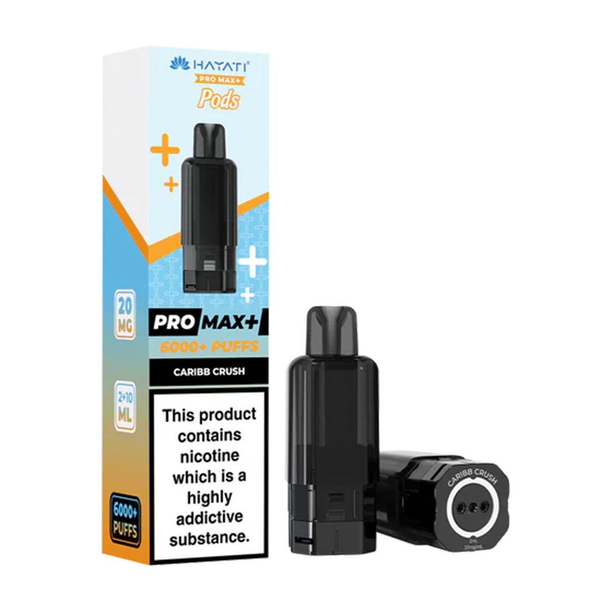 Hayati Pro Max Plus 6k Prefilled Pod Refill Pack - Prime Vapes UK