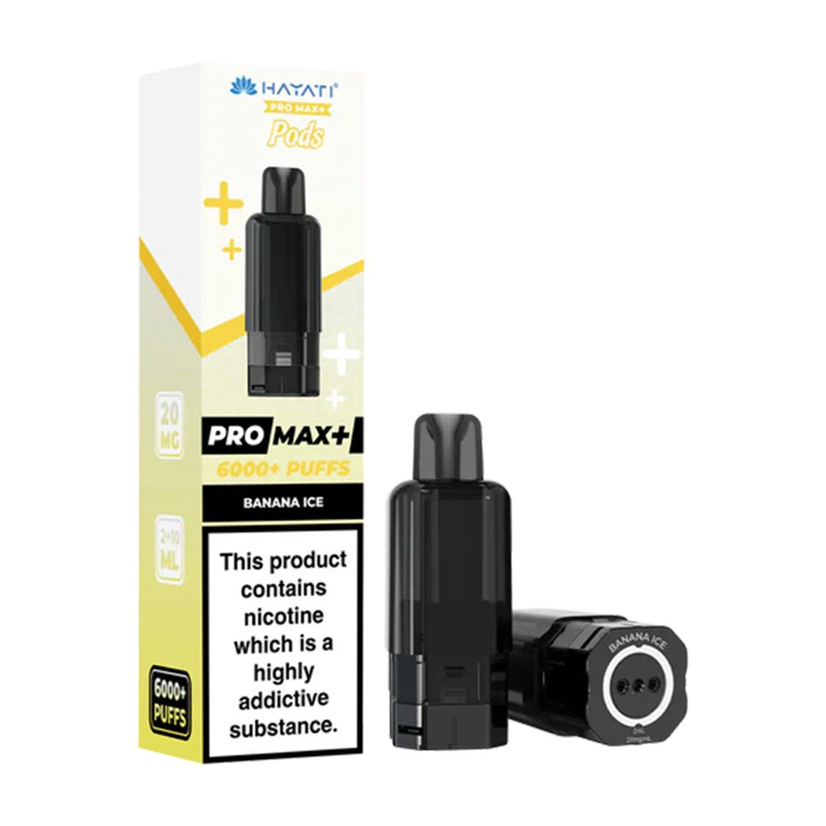 Hayati Pro Max Plus 6k Prefilled Pod Refill Pack - Prime Vapes UK
