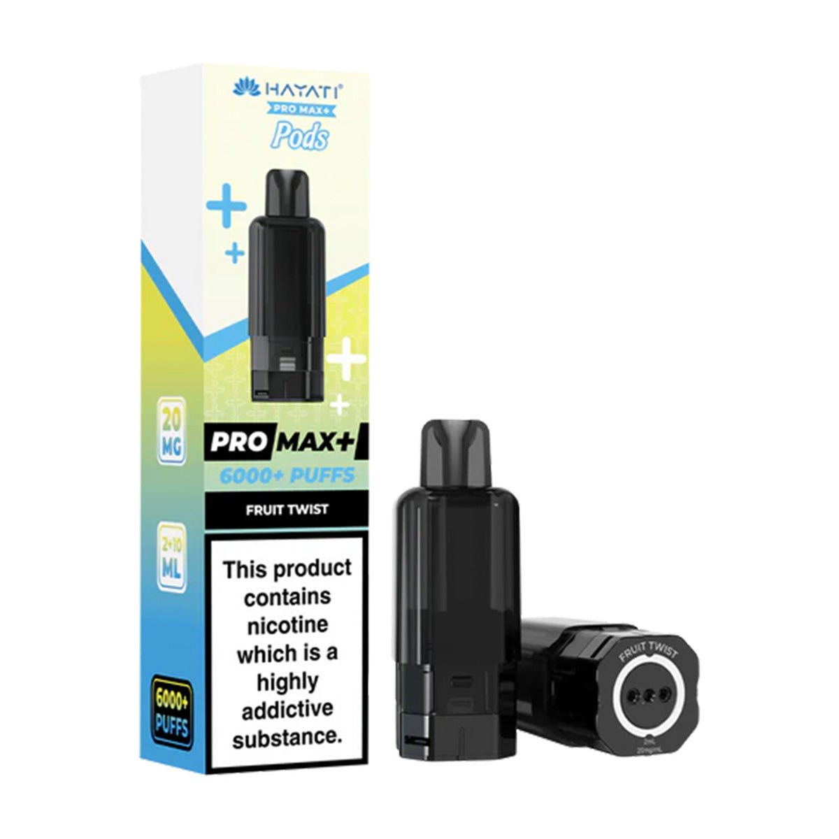 Hayati Pro Max Plus 6k Prefilled Pod Refill Pack - Prime Vapes UK